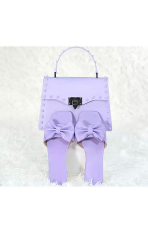 Sandals and Matching Bag Set (Many Colors)