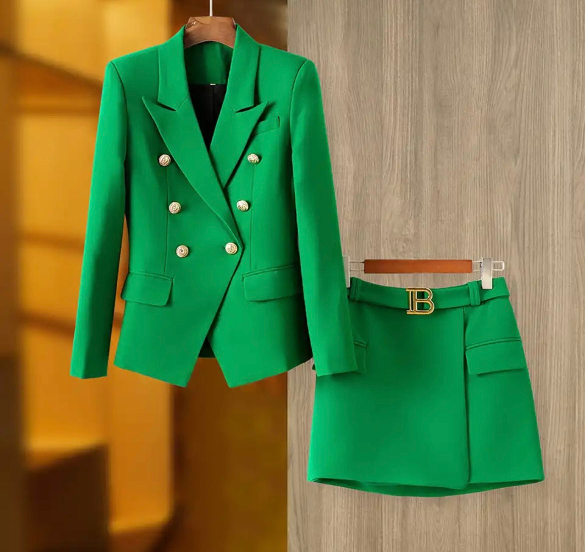 Blazer & Skirt (Many Colors )