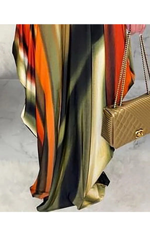 Elegant Spaghetti Straps V Neck  Maxi dress (2 Colors)