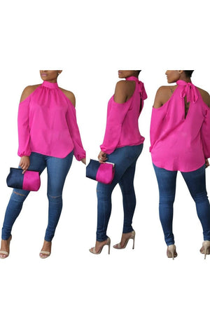 Long Sleeve O Neck Top (Many Colors)