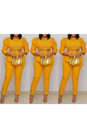 African Two Piece pants set (3 Colors) (Many Sizes)