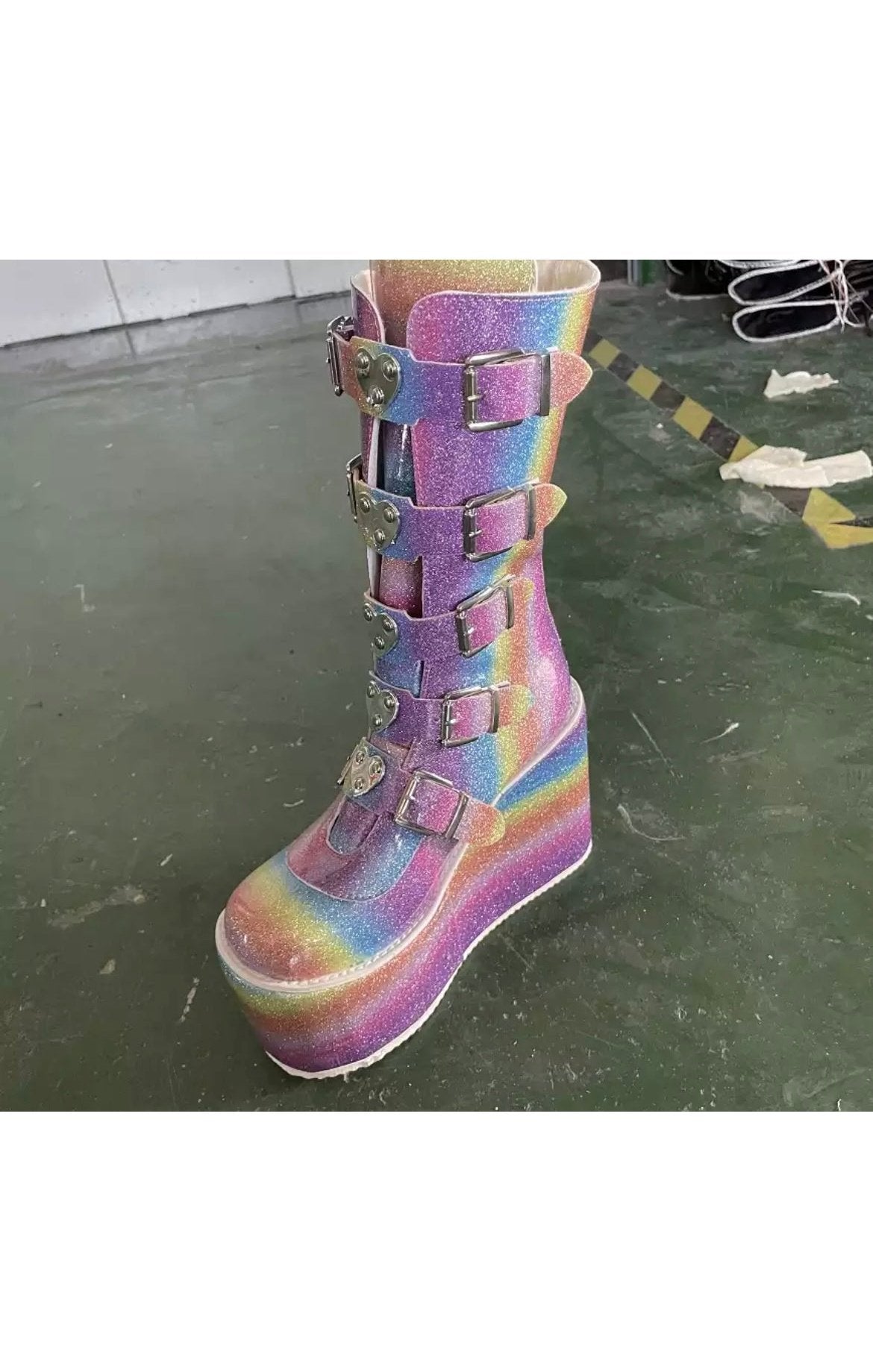 Platform Gothic Punk Cool Boots (Many Colors)