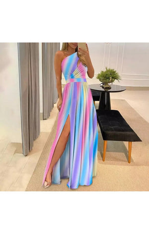 Multicolored maxi dress