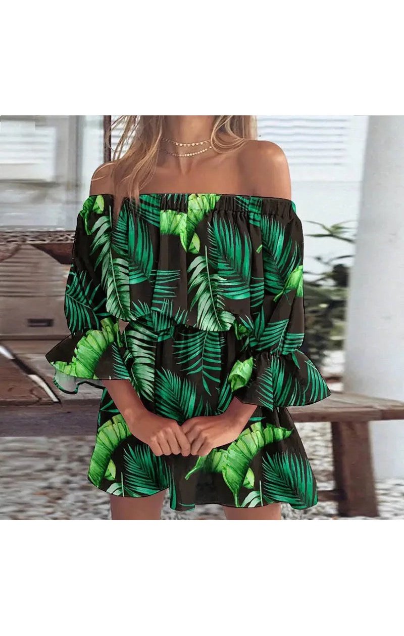 Butterfly Puff Blouse off the shoulder Top