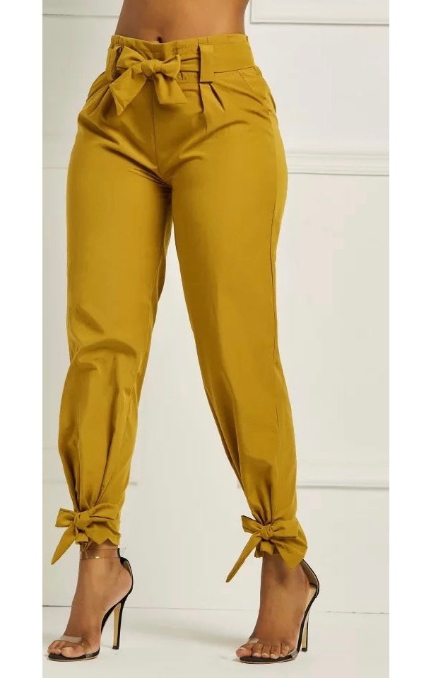 Bow Sexy Pants (4 Colors)