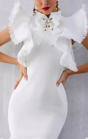 White Bow Dress