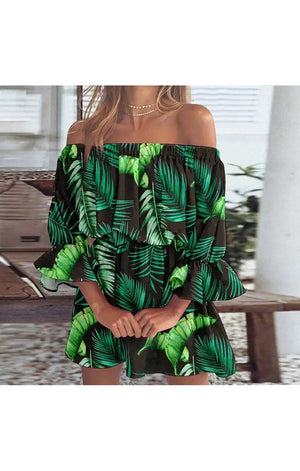 Print off the shoulder Top (Many Colors) (Many Sizes)