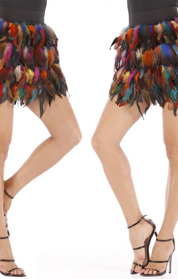 Feather Skirt (Many Colors)