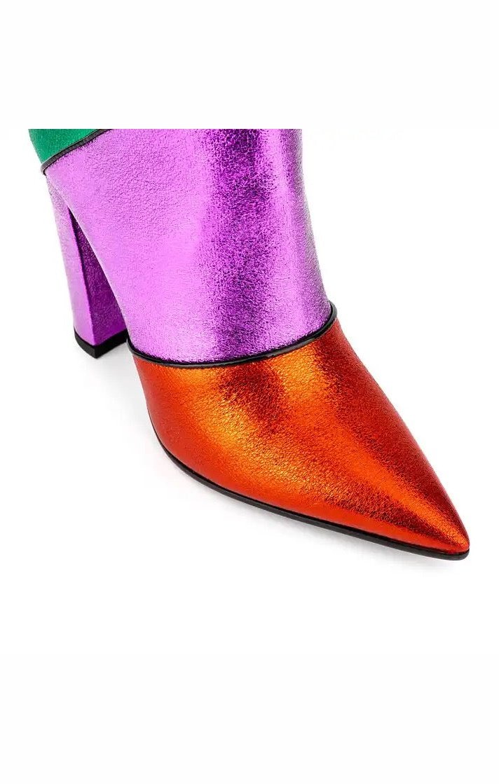 Multicolored Boots