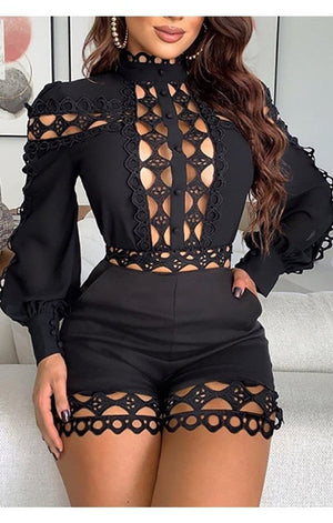 Design Hollow Out Romper