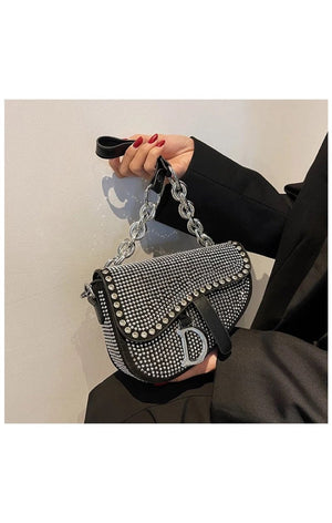 Luxury Designer Like Saddle bag purse