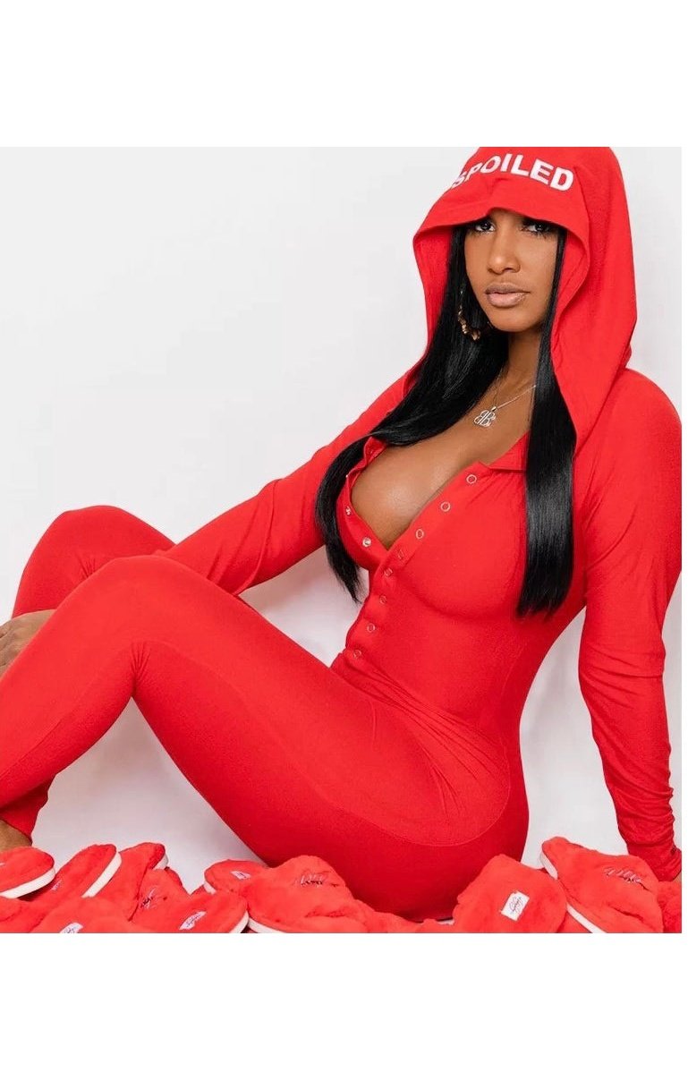 Sexy Hoody jumpsuit (2 Colors)