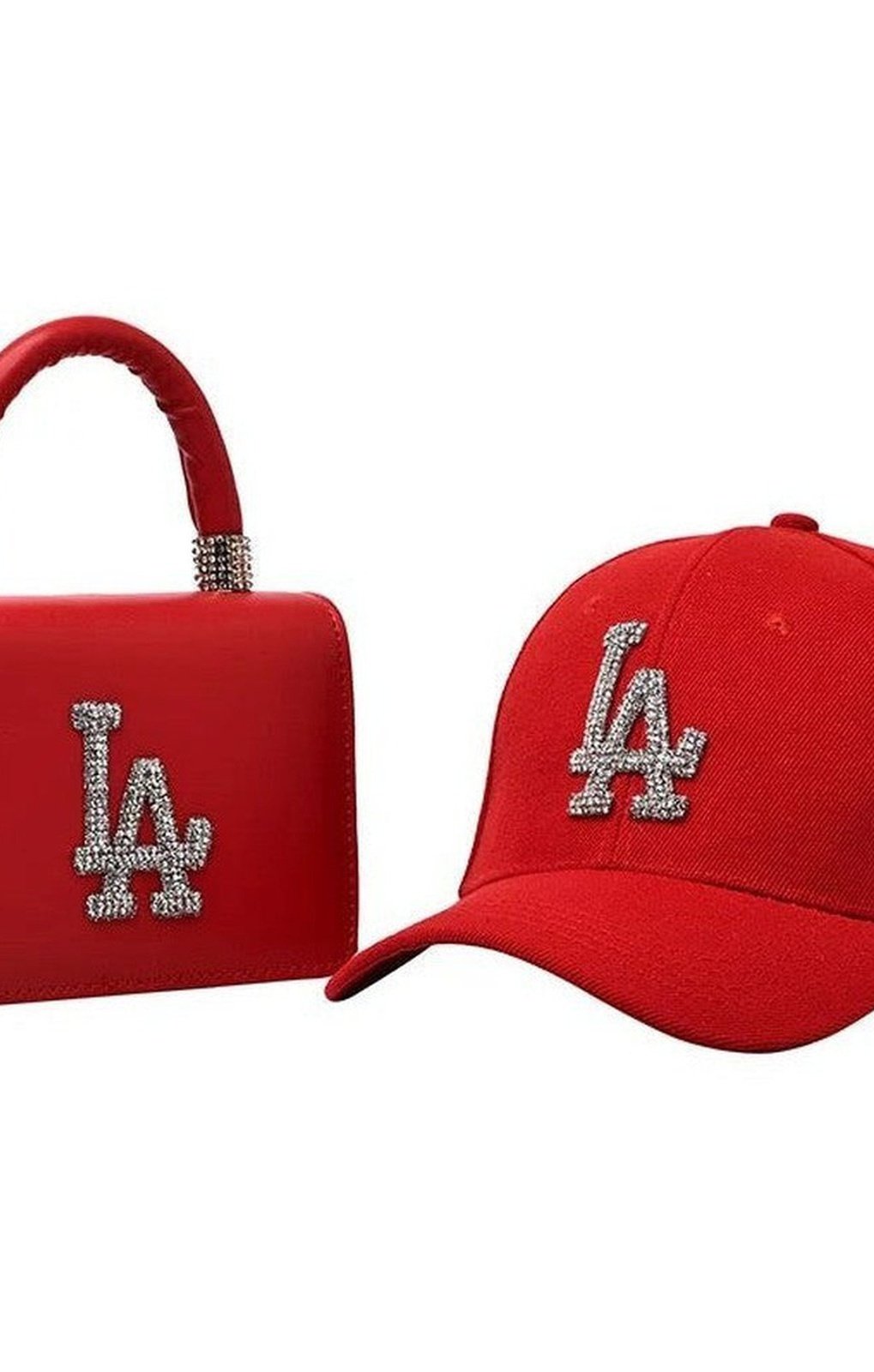 LA matching bag and hat set (Many Colors)
