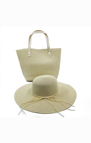 Sun Hat Matching Bag (2 Colors)