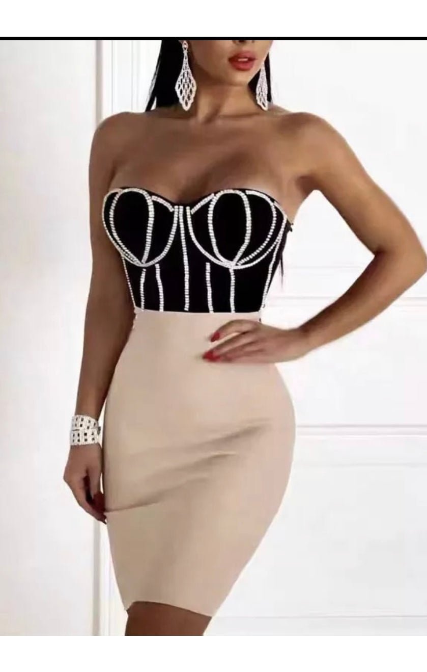 Strapless Sexy BodyCon Dress (3 Colors)