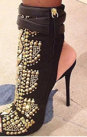 Women’s Black Stones  heels