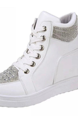 Wedge Bling Women’s Sneakers Shoes (2 Colors)