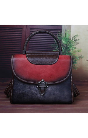 High Quality Real Cowhide Women Messenger Bag  (3 Colors)