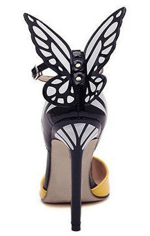 Ankle Strap Butterfly Heels ( 2 COLORS)
