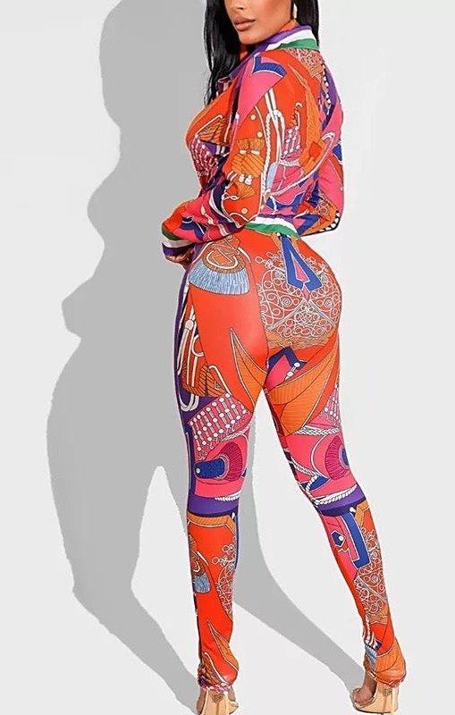Multicolored Jumpsuit (2 Colors)
