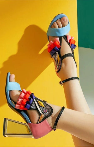Multicolored Sandals