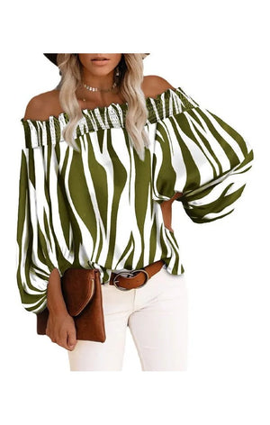 Print off the shoulder top (Many Colors and sizes)