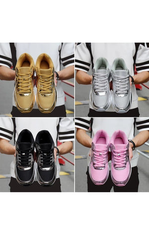 Women’s Mesh  Thick Sole Sneakers Shoes ( Many Colors)
