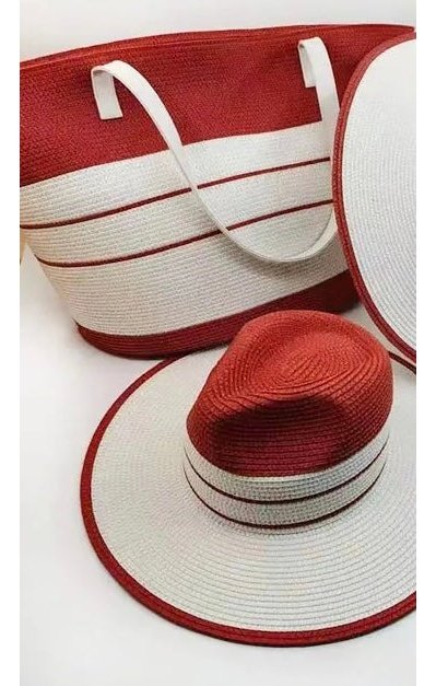 Sun Hat Matching Bag (Many Colors)