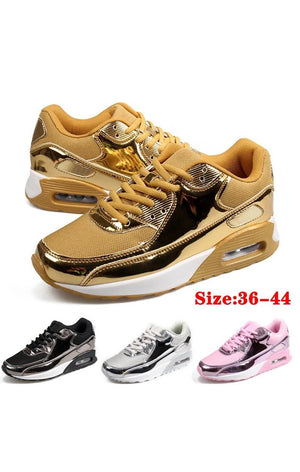 Women’s Mesh  Thick Sole Sneakers Shoes ( Many Colors)