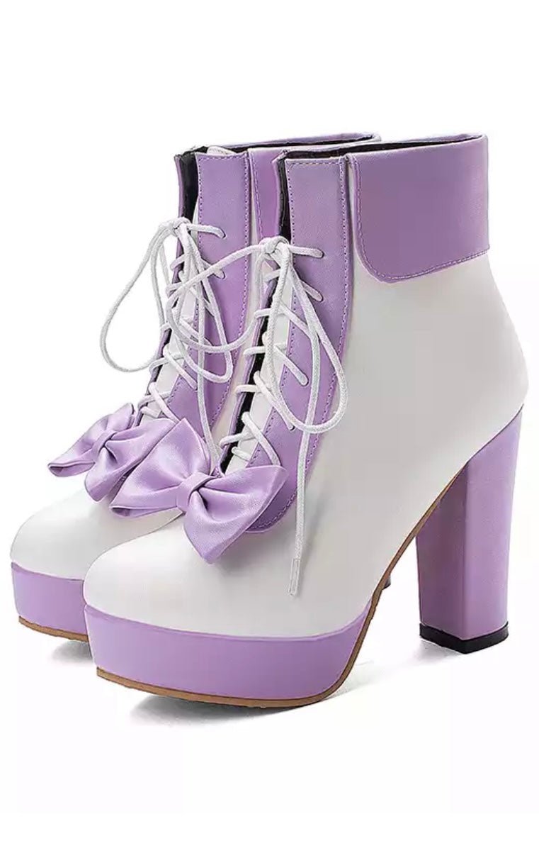 Platforms Ankle Boots Female Chunky Boots( Many Sizes) ( Many Colors)