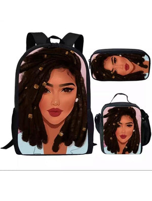 African / Magic Bookbag Backpack Set (Many Options)