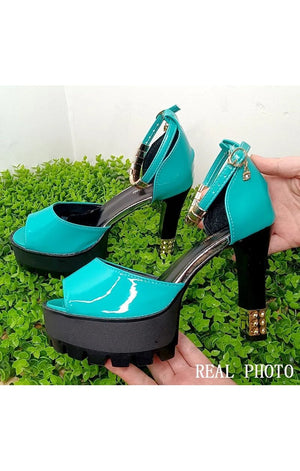 Sexy High Heel peep toe platform Shoes Woman sandals (Many Colors)