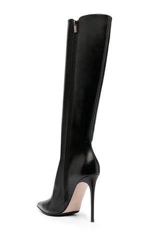 Knee High Boots 12 cm Pointed Toe  ( Many COLORS) (Many Sizes)