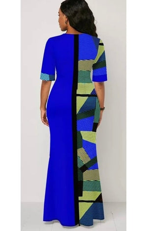 African Print  Dress (3 Colors)