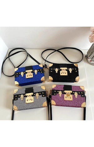 Luxury Box Chest  purse  Look designer Vuitton (Many Colors)