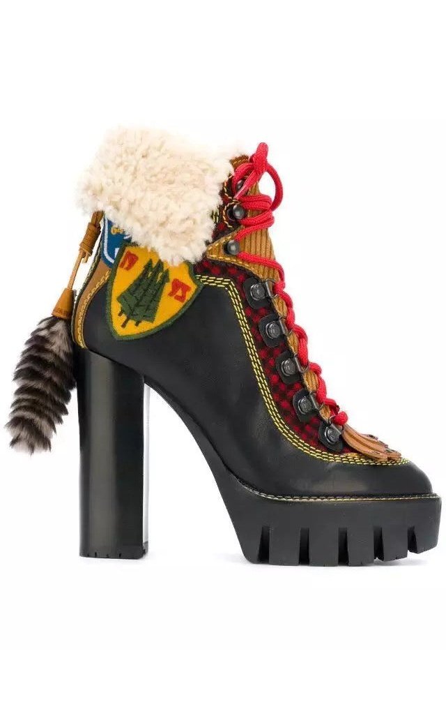 Women’s ankle boots Ladies open toe lace-up shoes (2 Colors)