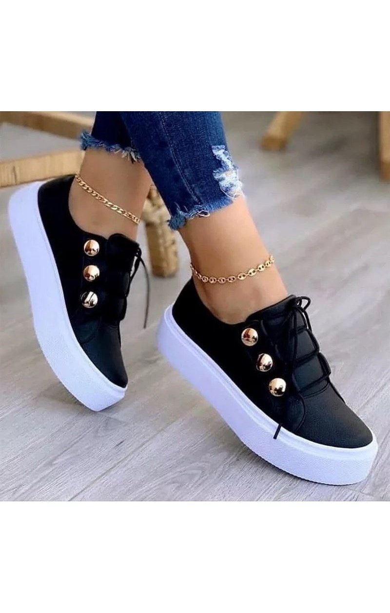 Women’s Slip on Shoes Thick Sole Sneakers Shoes ( Many Colors)