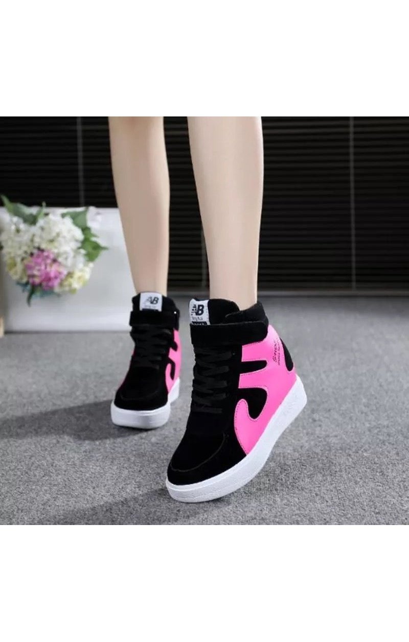 Women’s Wedge Sneakers Shoes (Many Colors)