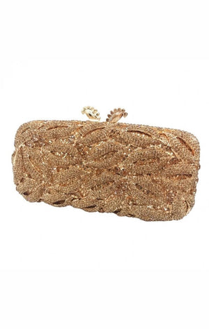 Lips Crystal Bling Clutch Purse Bag (3 Colors )