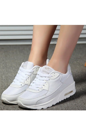 Lace up Platform women’s sneakers shoes (Many Colors)