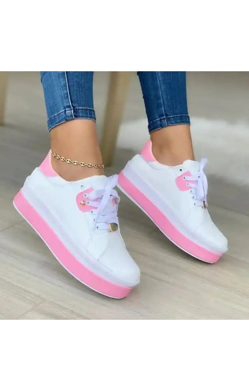 Platform women’s sneakers shoes (Many Colors)