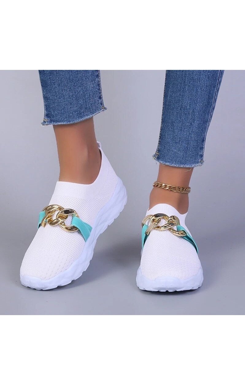 Chain Breathable sneakers (2 Colors)