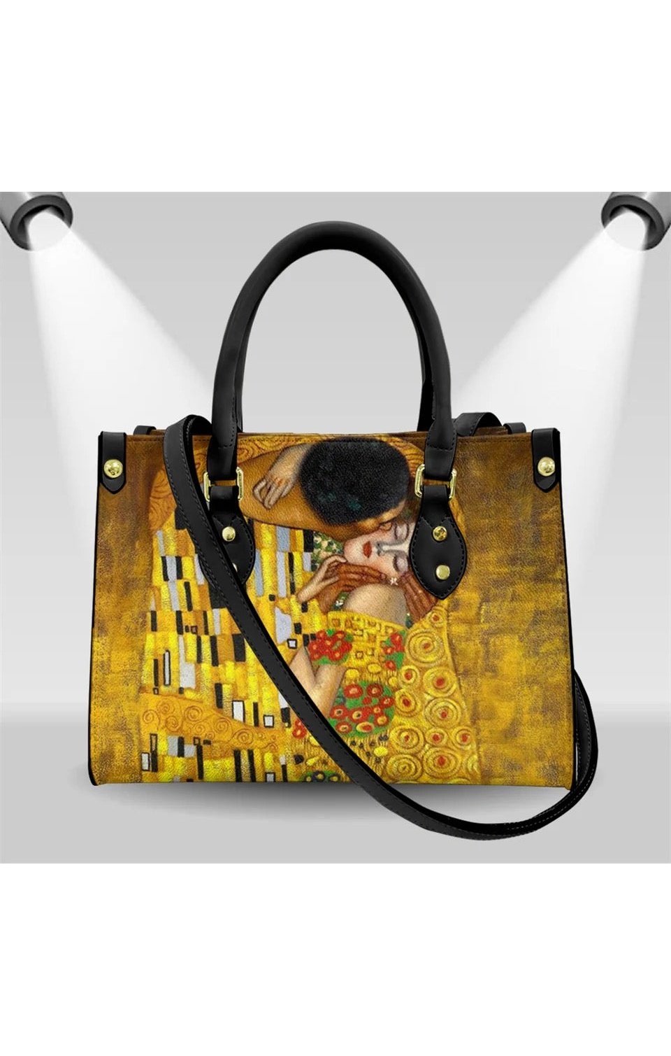 Gustav Klimt/Monet  Beautiful Print Shoulder handbag purse (2 Colors)