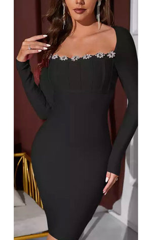 Sexy Off the Shoulder Bodycon  Dress (2 Colors)